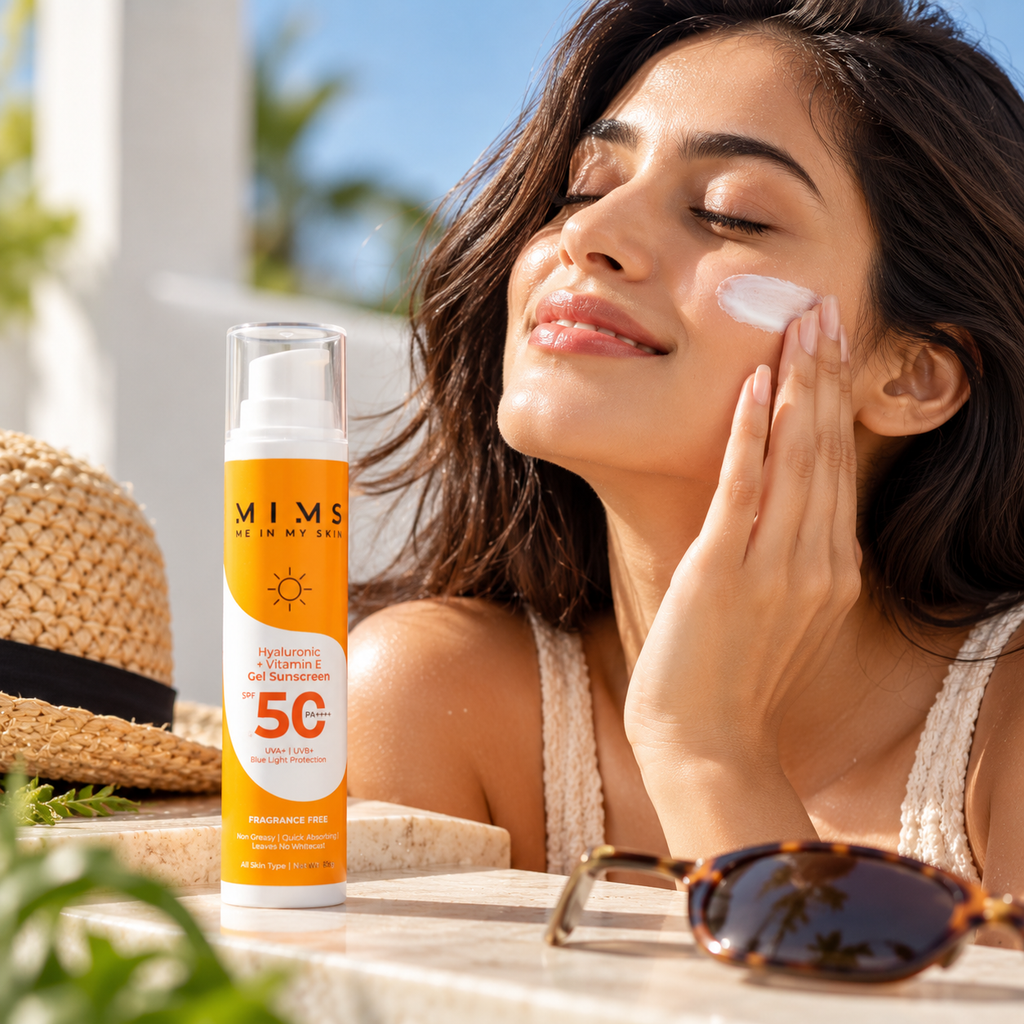 SPF 50 PA++++ Hyaluronic + Vitamin E Gel Sunscreen