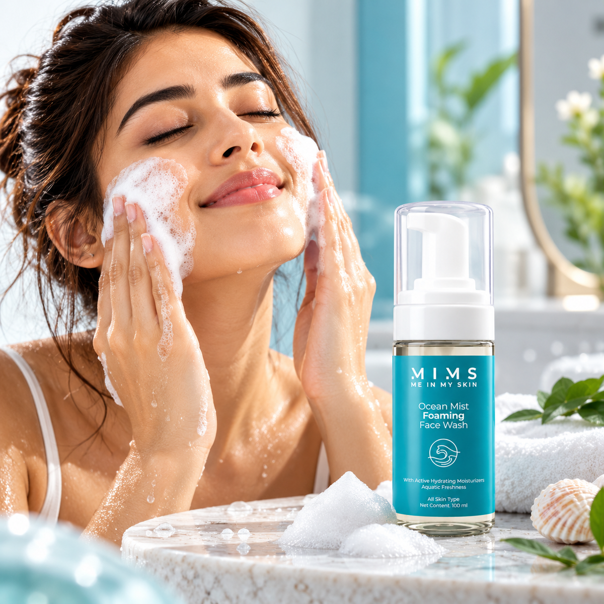 Ocean Mist Foaming Face Wash with Vitamin C