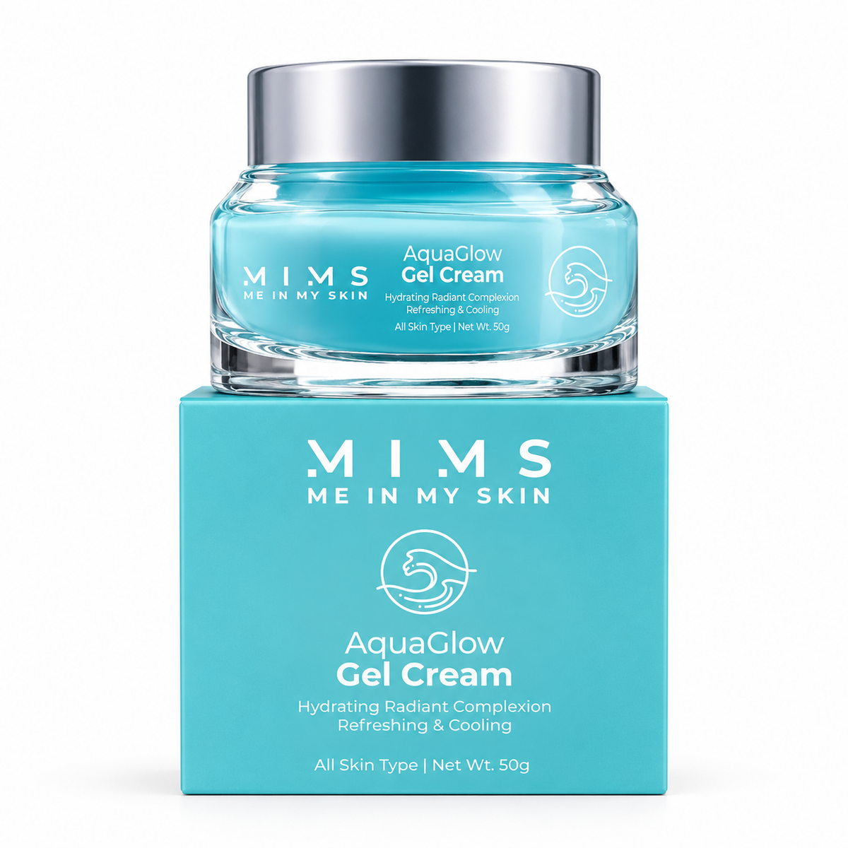 AquaGlow Gel Cream – Hydrating Gel Moisturizer for All Skin Types